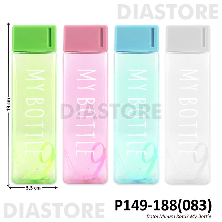 Jual Botol Minum Kotak My Bottle 500 Ml Shopee Indonesia 3216