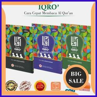 

limited stock Buku IQRO MILENIAL Cara Cepat Membaca Alquran Full Colour 1F3BZ3