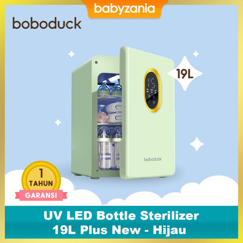 Boboduck UV LED Bottle Sterilizer Dryer Disinfectan Box 19L Plus