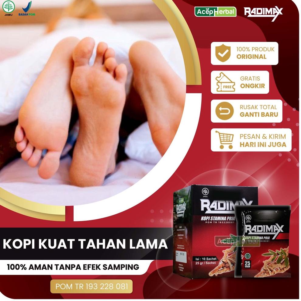 

2.2 Hot Sale Radimax Kopi Stamina Pria - 1 Box Isi 10 Sachet BPOM Halal Dapat di Percaya