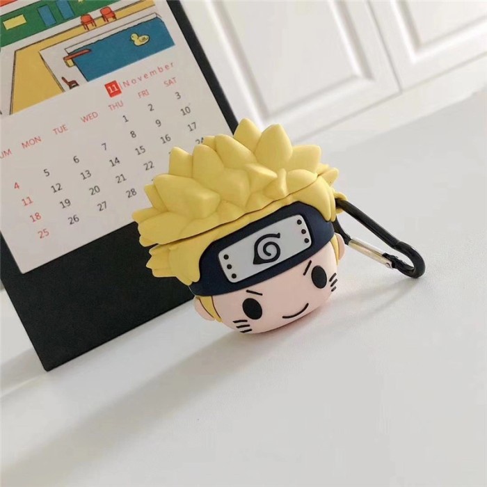 

Lanyard Casing Airpods Gen 1 2 3 Pro Naruto Case Cover Airpod Silicone