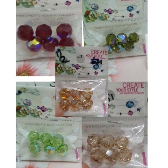 NEW PRODUCT E40 Swarovski original lampion 8mm ➫