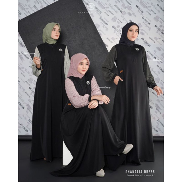 GHANALIA DRESS by NADHEERA LUXURY TERBARU
