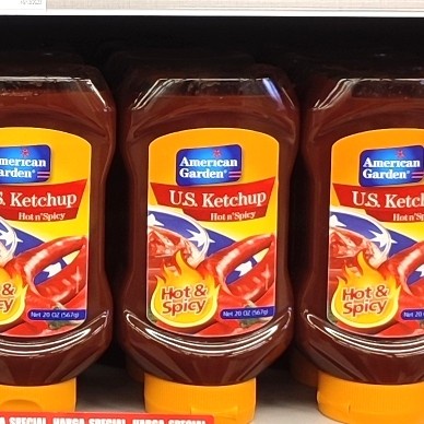 

AMERICAN GARDEN U.S KETCHUP HOT SPAICY 567GR IMPOR USA