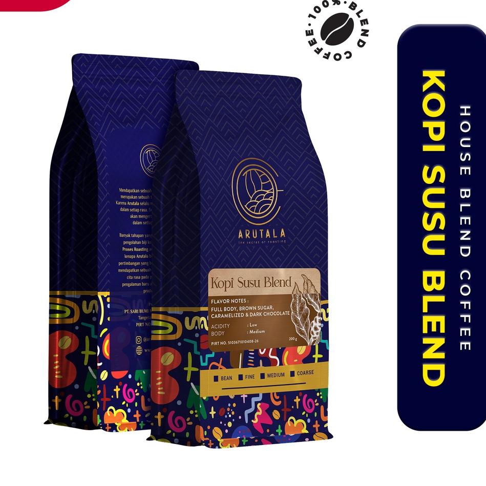 

《packingaman》 ARUTALA Blend Coffee for kekinian kopi susu 200 gram