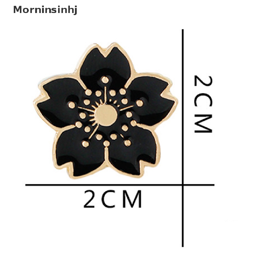 Mornin 5 Pcs Enamel Bunga Bros Pin Baju Kerah Pin Korsase Lencana Wanita Perhiasan Hadiah id