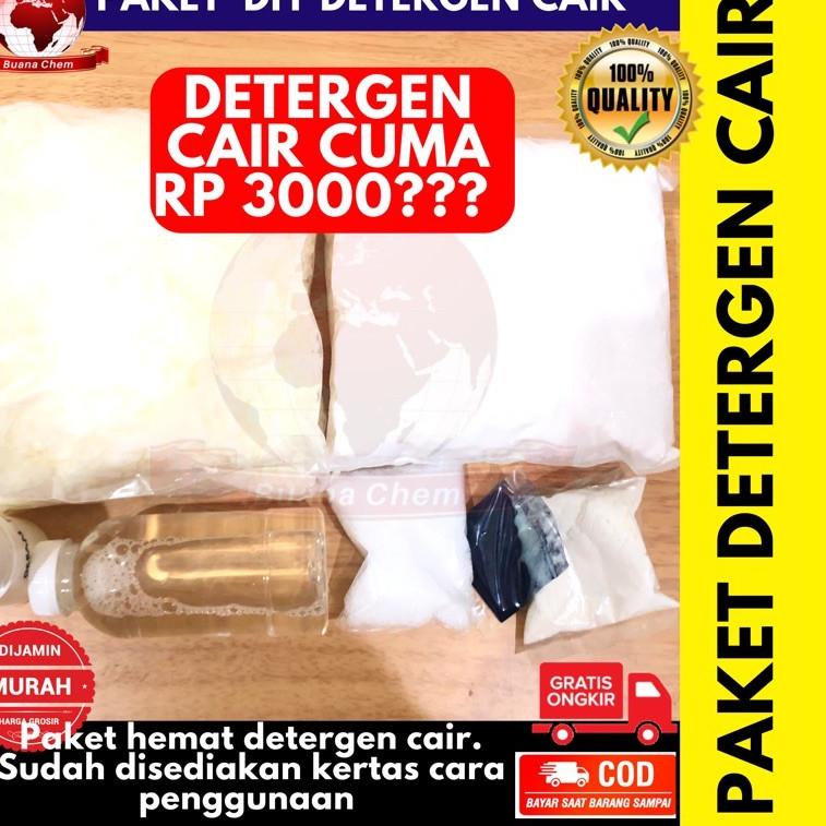 ✵ Paket Bahan Detergen Cair / Bibit Detergen Laundry / Biang Detergen Cair / Usaha Sabun / DIY Laund