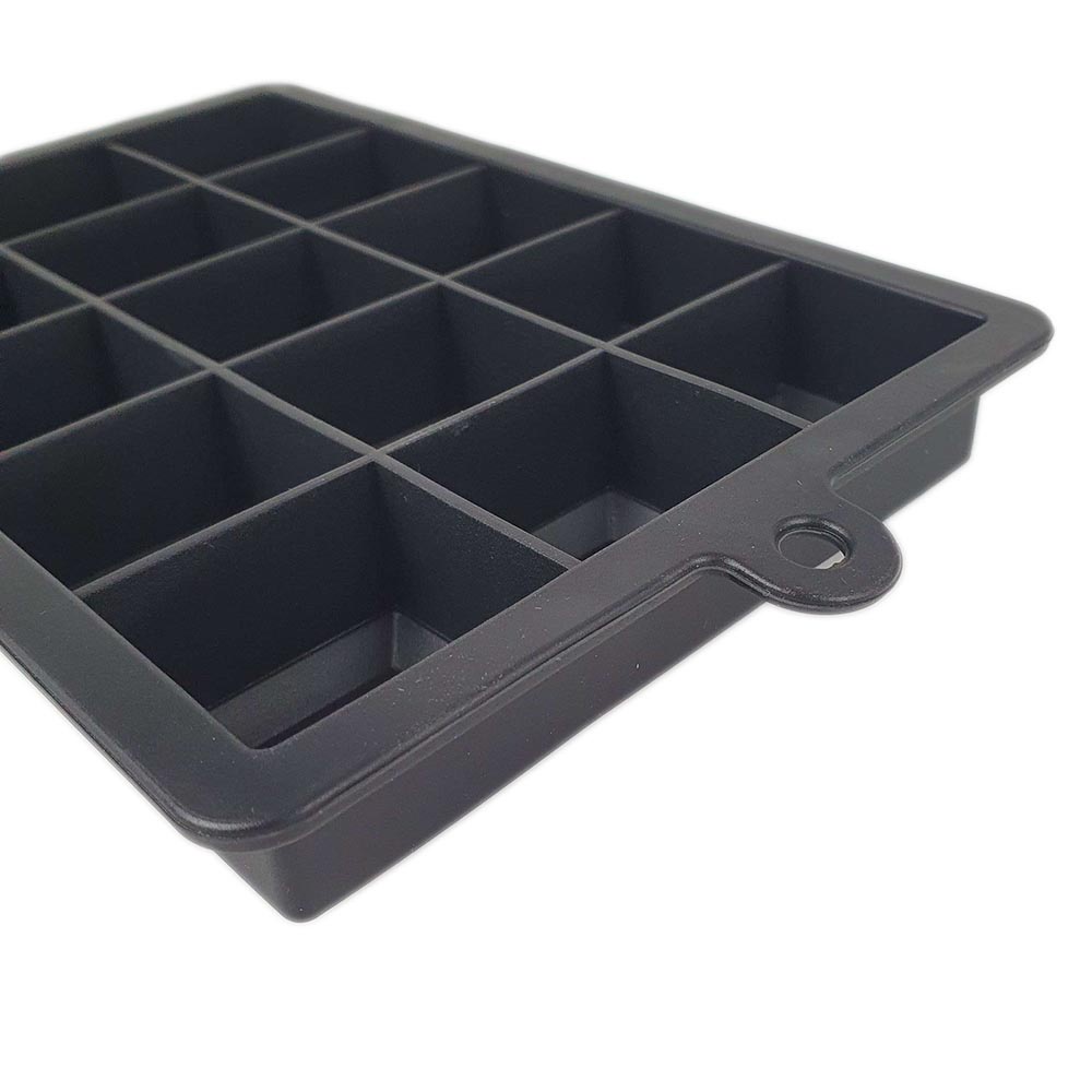 Tempat Cetakan Es Batu Kotak Besar Kulkas 15 Sekat Lubang Ice Cube Maker Silikon