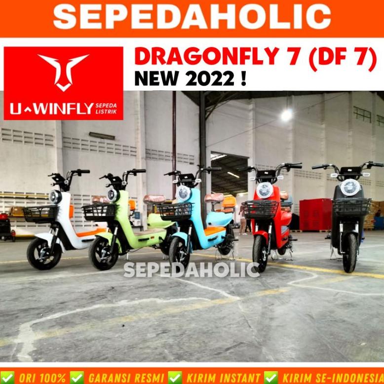 Sepeda Motor Listrik UWINFLY DRAGONFLY 7 / DF 7 / DF7
