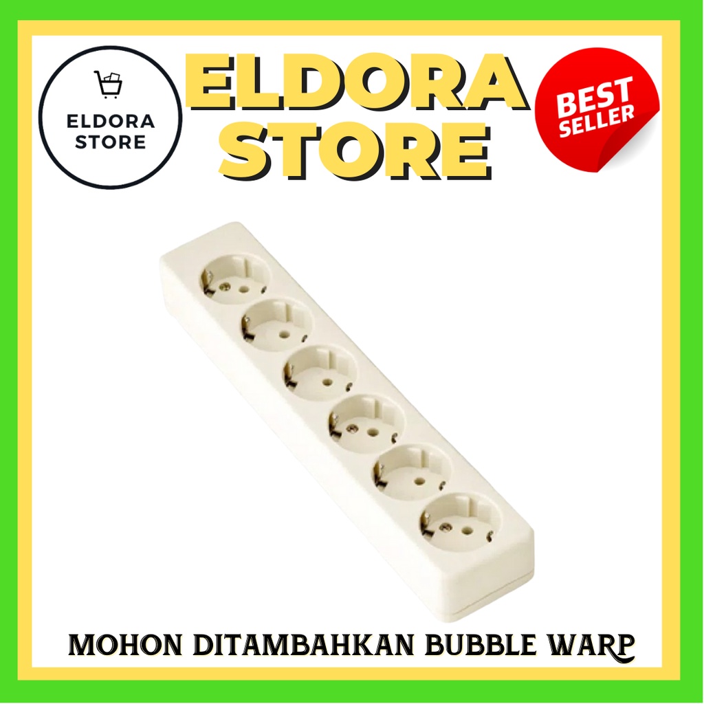 LOYAL STOP KONTAK ISI 6 LUBANG | STOP KONTAK LOYAL ISI 6 LUBANG | STOP KONTAK KABEL | STOP KONTAK