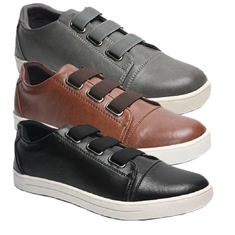 Harga Termurah Dr. Kevin Sepatu Kasual Pria Men Casual Shoes 851-028 - (2 Warna) Abu & Hitam