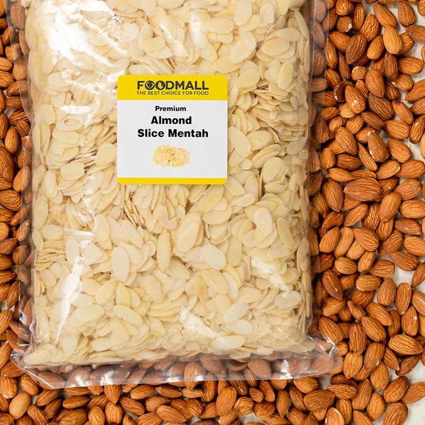 

✪ Almond Slice MENTAH 1 Kg ۩