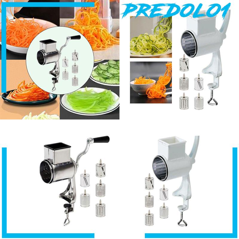 [Predolo1] Round Slicer Mandoline Aksesoris Dapur Parutan Pengiris