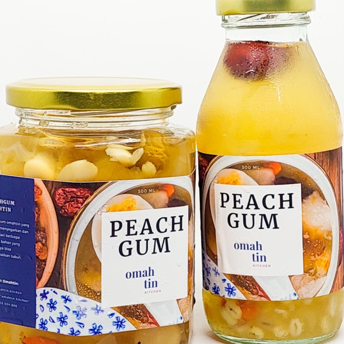 

Peach gum omahtin minuman sehat segar sarang burung walet