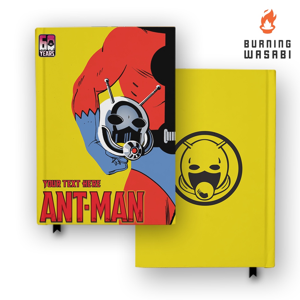 

Notebook Buku Antman 1 Classic Comic Hardcover Agenda Custom Nama DIary Jurnal Agenda A5 A6