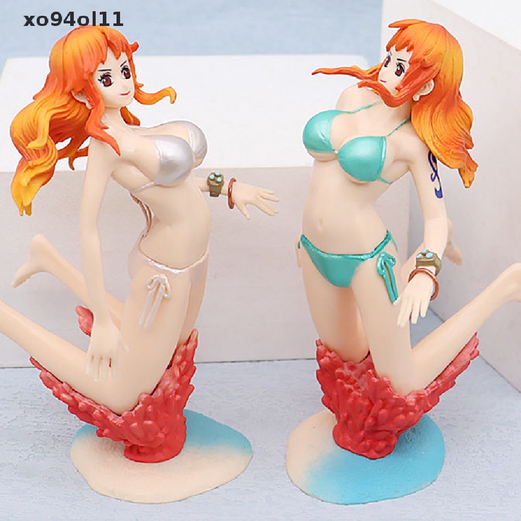 Xo One Piece Anime Figure Nami Gadis Seksi PVC Action Figure Patung Model Boneka Mainan Hadiah Ulang Tahun Terbaik OL