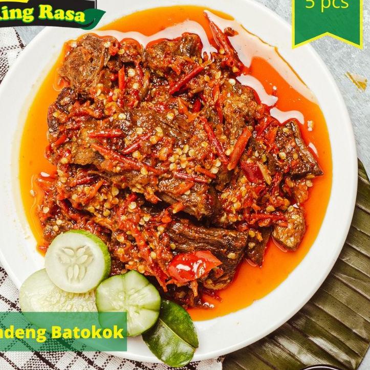 

✻ Dendeng Sapi Dendeng Batokok Dendeng Balado Dendeng Basah isi 5pcs Dendeng Sapi Frozen ✮