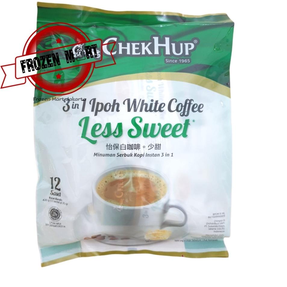 

♖ Chek Hup Ipoh Whitte Coffee Less Sweet Sugar / Chek Hup Ipoh Less Sugar 420gr ➧