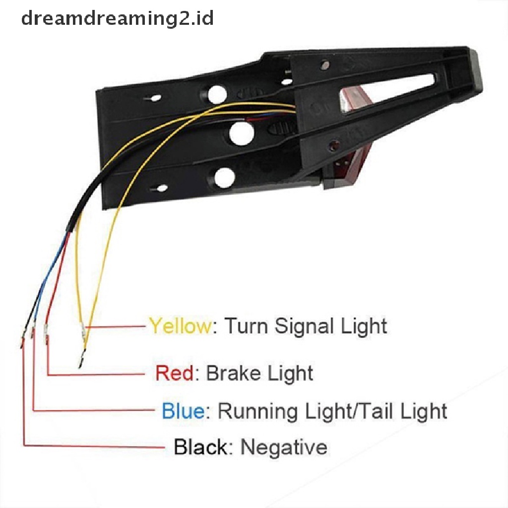 (dream) Lampu Stop Rem LED Spakbor Belakang Ekor Motor Untuk CRF KTM EXC Wrf250 400 450.