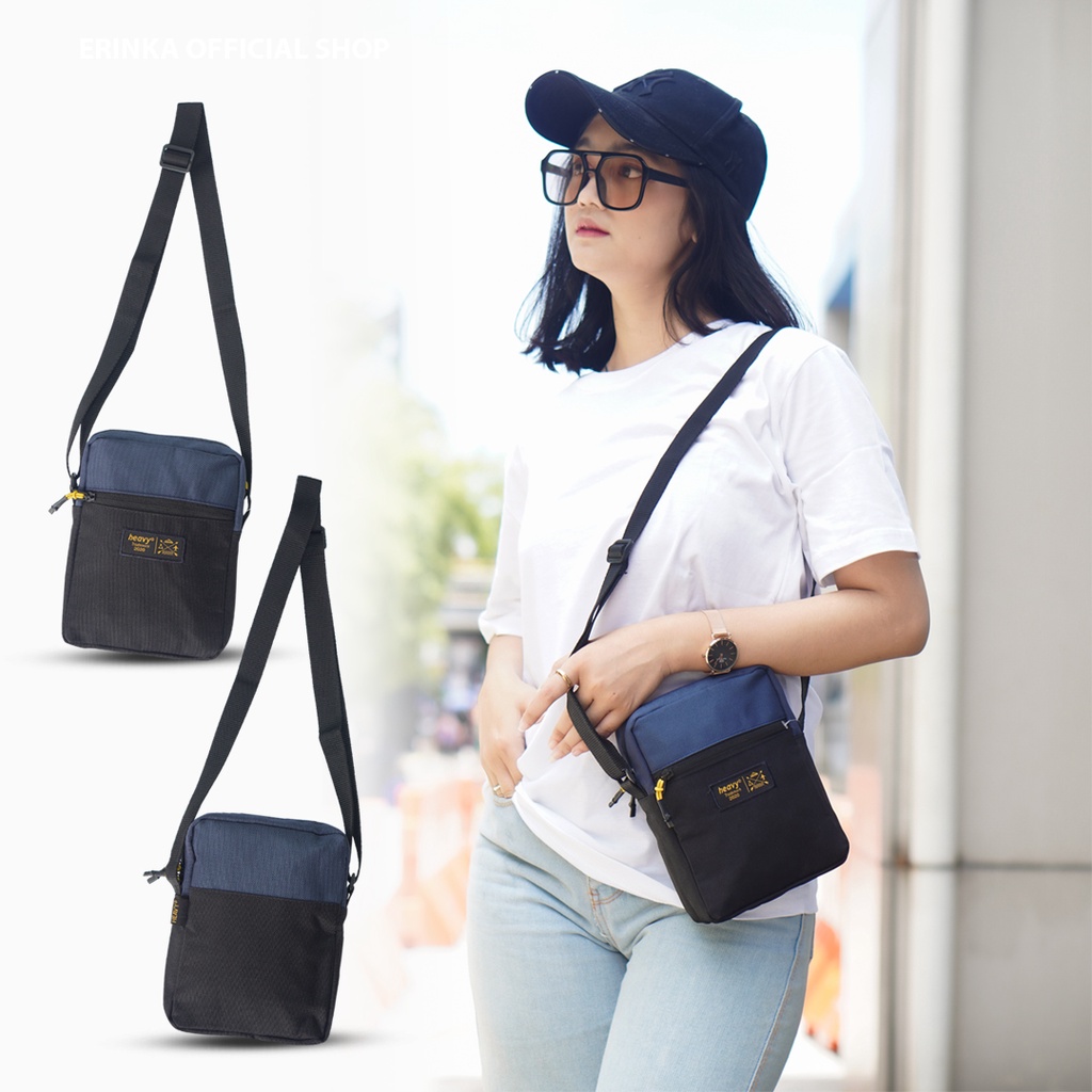 HEAVY.BAG - Cross Body &amp; Shoulder Bag Heavy - Tas Selempang Pria - Sling Bag Heavy