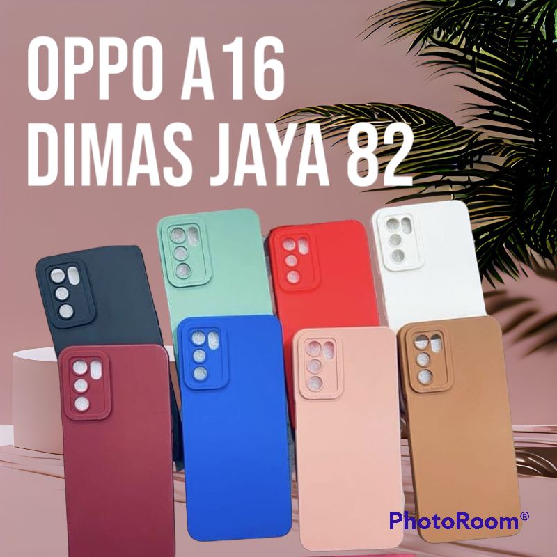 CASE SLIKON MACARON PRO CAMERA Oppo A16 BARANG SUDAH READY SIAP KERIM barang bagus tebal full kamera