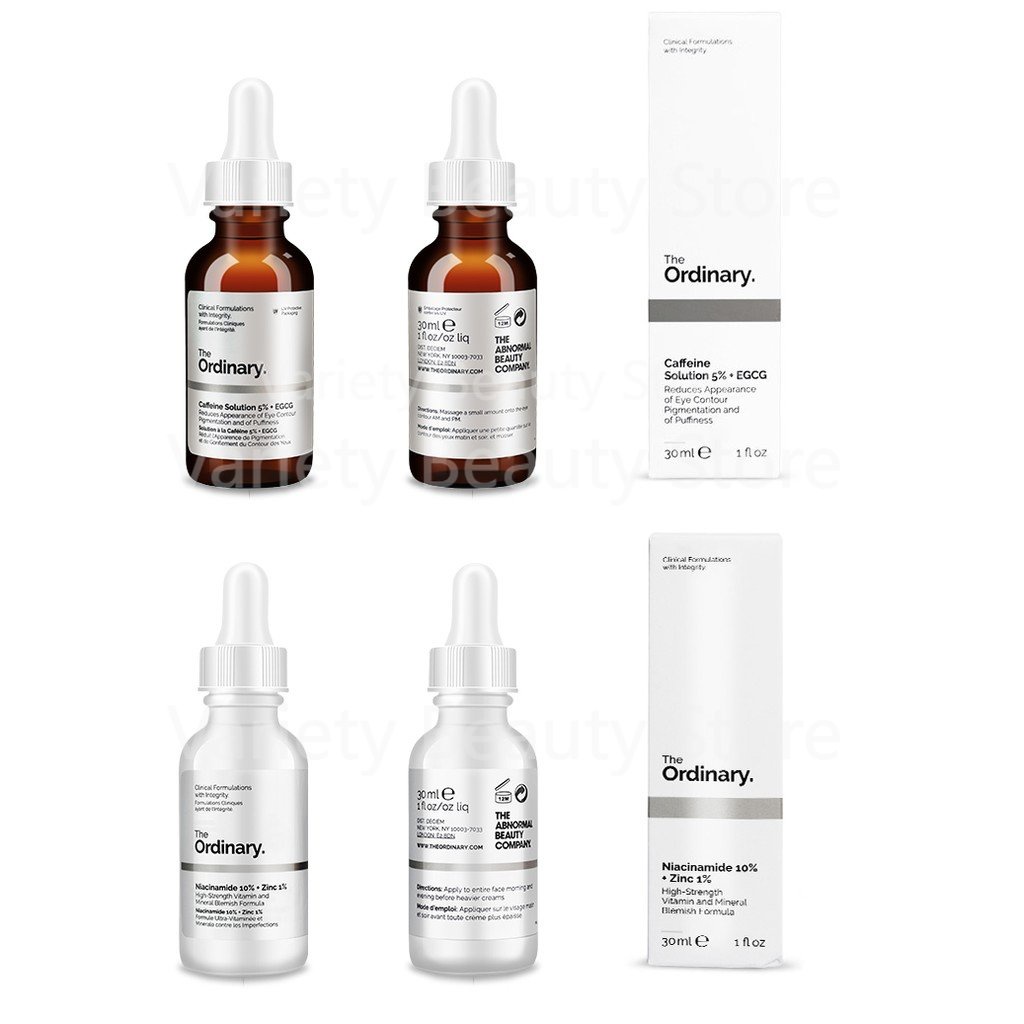 The Ordinary Alpha Arbutin / niacinamide /salicylic/Peeling Solution/latic acid full size 30ml