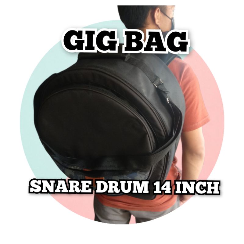 TAS SNARE DRUM 14 INCH,GIG BAG SNARE DRUM