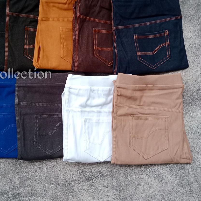 ✹ Leging denim levis / COD / legging murah / leging Levis denim bahan tebal ★