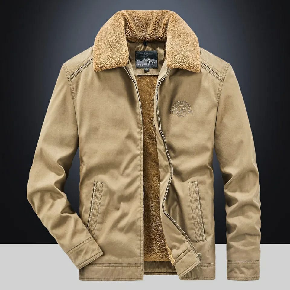 JAKET BOMBER PRIA BERBULU /MANTEL MUSIM DINGIN