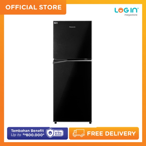 Panasonic Kulkas 2 Pintu NRBB211QPK 210 L