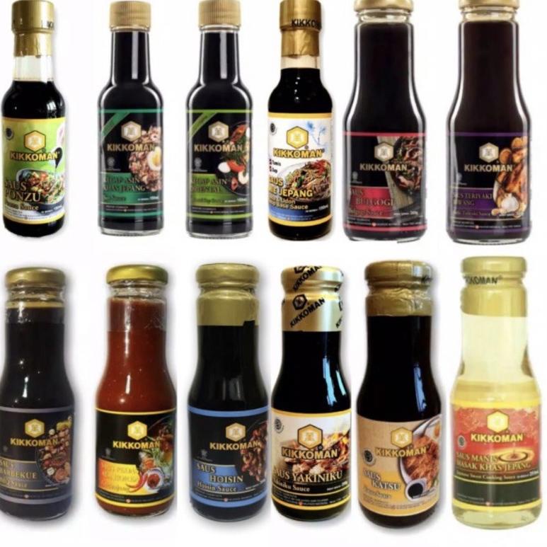 

V90 Kikkoman BBQ Bulgogi Soy Sauce Blackpepper Garlic Teriyaki Hoisin Tiram Gochujang Katsu Fish Mirin READY ぬ