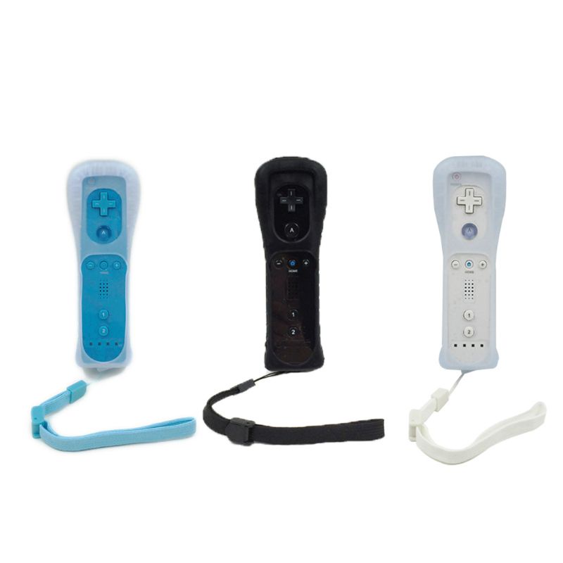 Btsg Gamepad Wireless Dengan Silikon Untuk Case Untuk Remote Controller Wii Untuk Game Wii