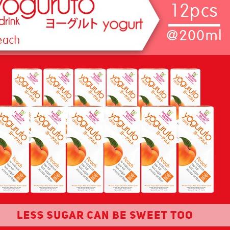 

♠ Yogurt Heavenly Blush Yoguruto Peach [12Px200ml] ☄