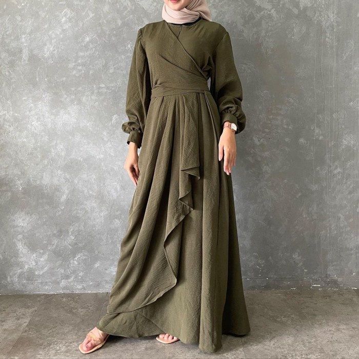pStore88 - Baju Gamis Syari Wanita Muslim Terbaru Sada Dress Jumbo Murah 2576