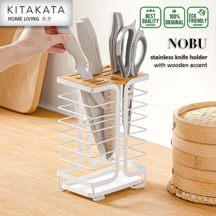 

Terlaris Kitakata Nobu Knife Holder Tempat Penyimpanan Pisau Dapur Rak Pisau