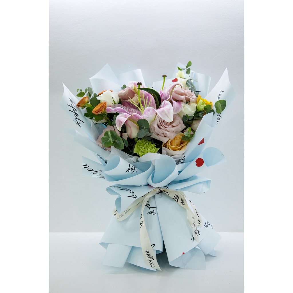 Kertas Bunga Cellophane Paper Flower Wrap Termurah Untuk Buket Bucket Bunga KB6163