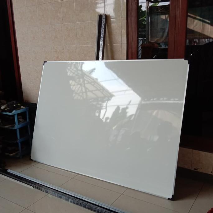 

whiteboard gantung 100 x 200 cm nonmagnet