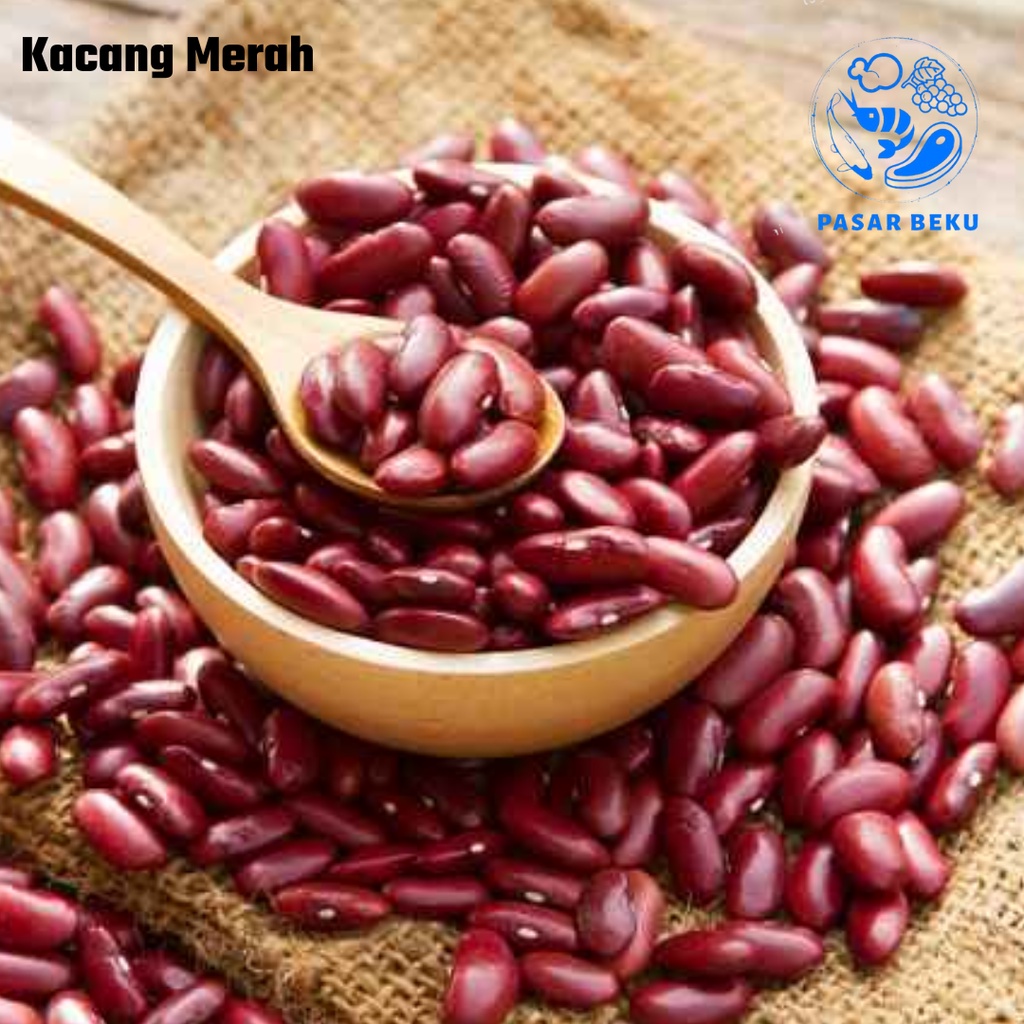 

Kacang Merah & Putih Jago Mentah 250gr Pasar Beku Padang