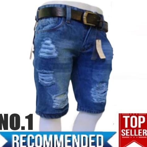 Celana Pendek Sobek / Celana Jeans Pendek Pria / Celana Jeans Pria / Celana Pendek Jeans Pria / Cela