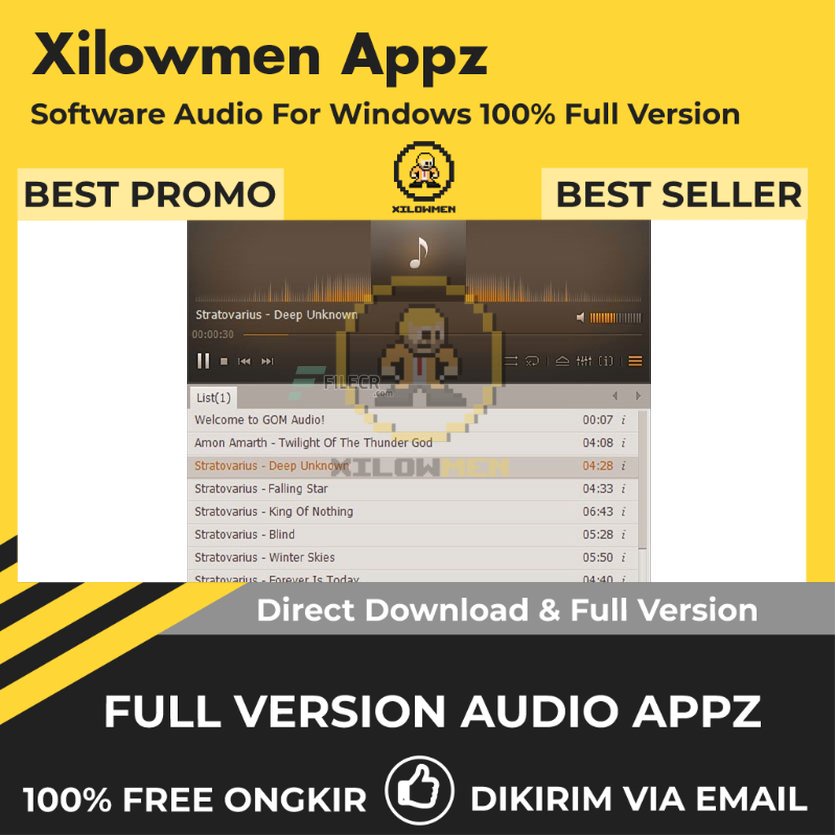 [Full Version] GOM Audio Player Pro Lifetime Audio Software WIN OS