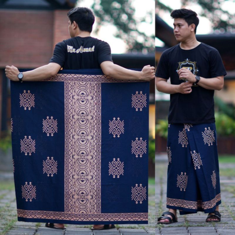 SARUNG BATIK PALAEKAT BALIMOON / SARUNG MOTIF BENOWO / GUNUNGAN WAYANG TERLARIS NU LIST HIJAU/BISA BAYAR DITEMPAT