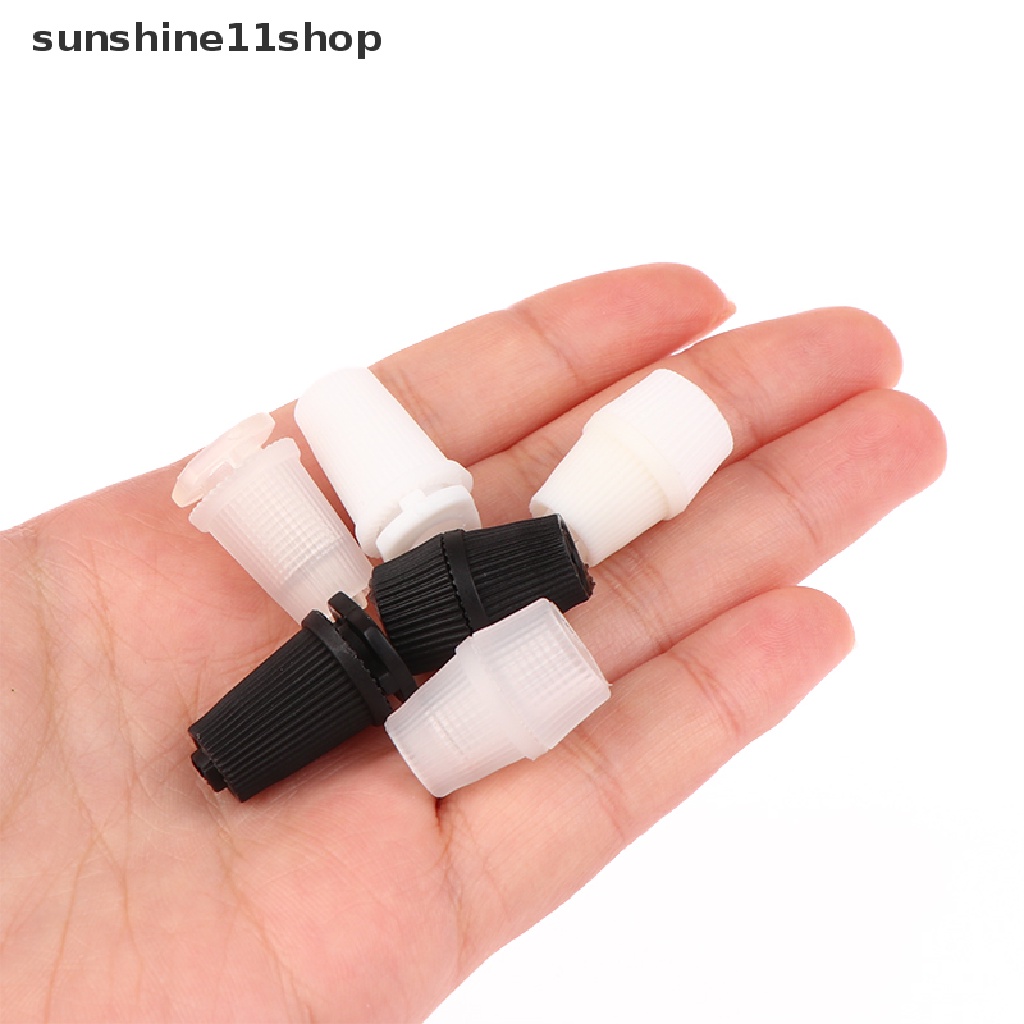 Sho 20pcs033/006pereda Senar Kabel Plastik Kawat Penjepit Male M10 Thread Cord Grips Untuk Pendant Light Aksesoris Klem Kawat Listrik N