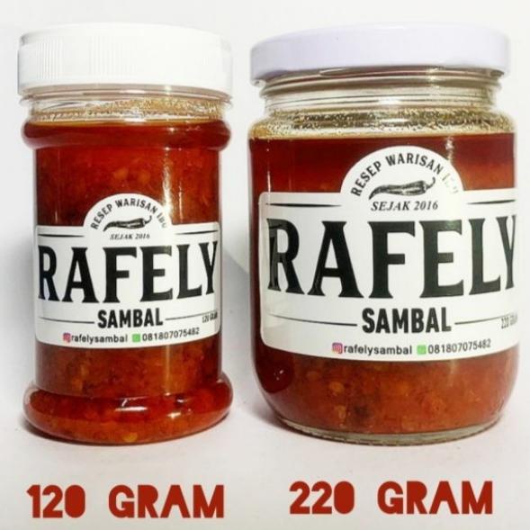 

Sambal Bajak - Rafely Sambal Jakarta - Pedas Gurih - Tanpa Pengawet