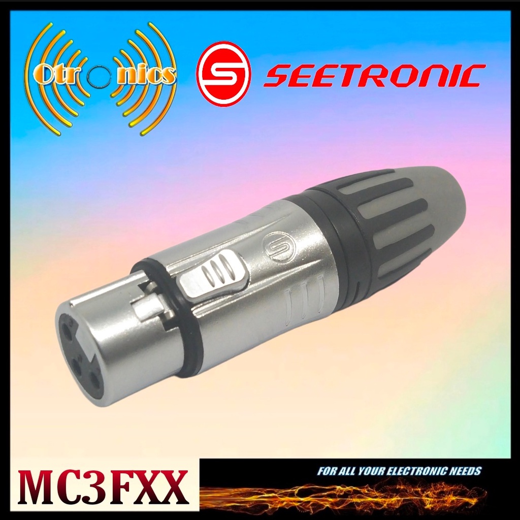 Jack Canon xlr SEETRONIC FEMALE SCMF3