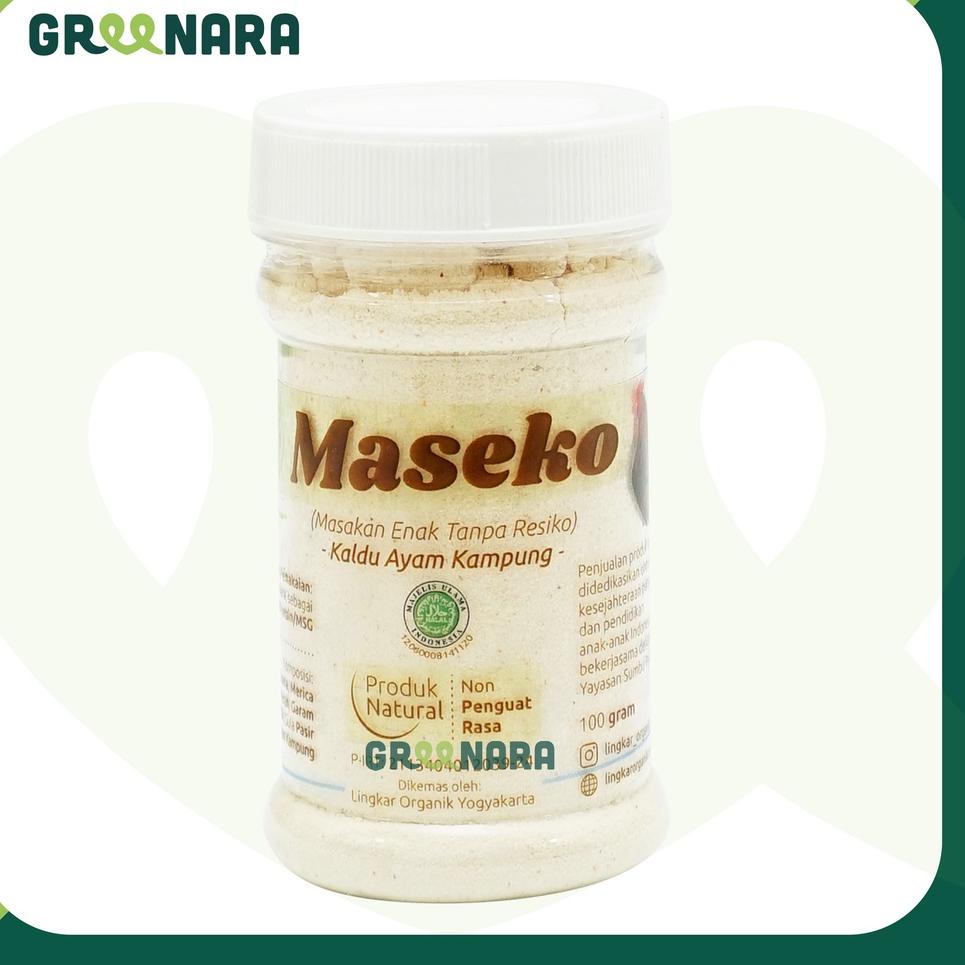 

DISKON BRANDS FESTIVAL Maseko Kaldu Ayam Kampung Non MSG 100gr 