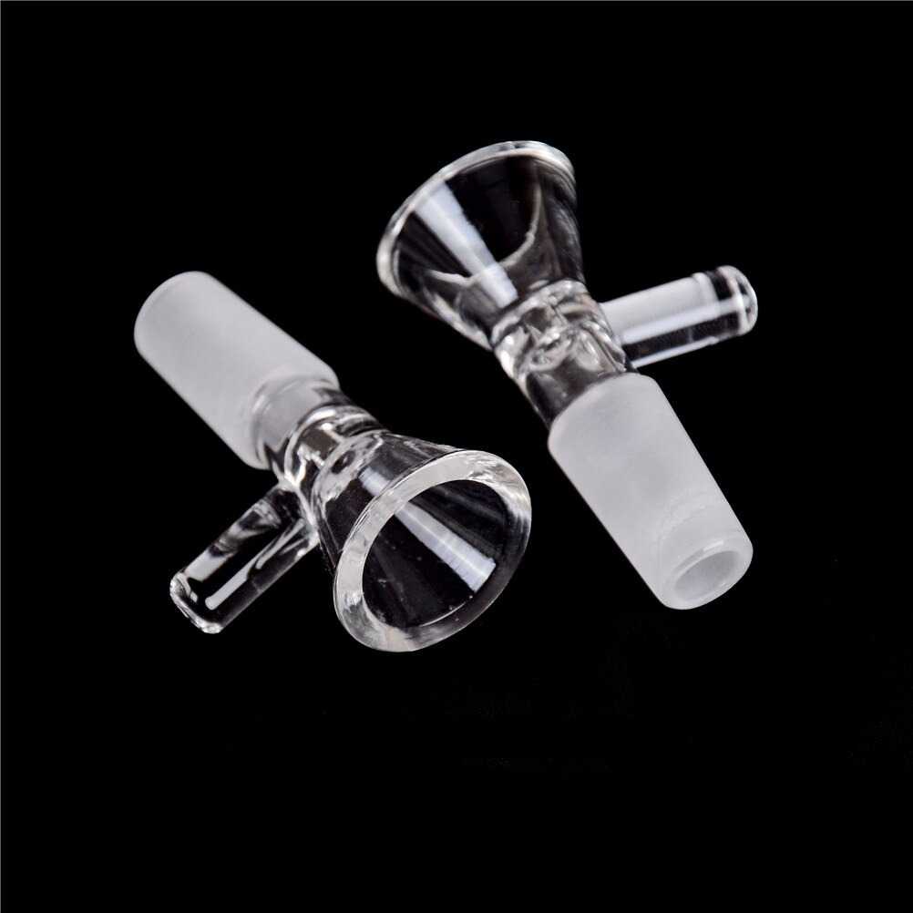 Saringan Corong Kaca Lab Kimia Borosilicate With Handle 14mm GG 17