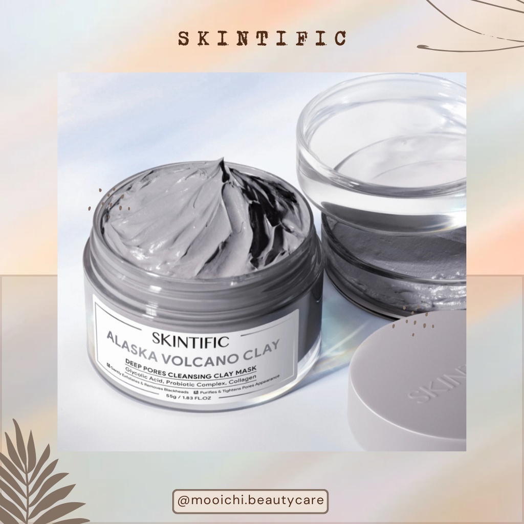 SKINTIFIC ALASKA VOLCANO DEEP PORES CLEANSING CLAY MASK