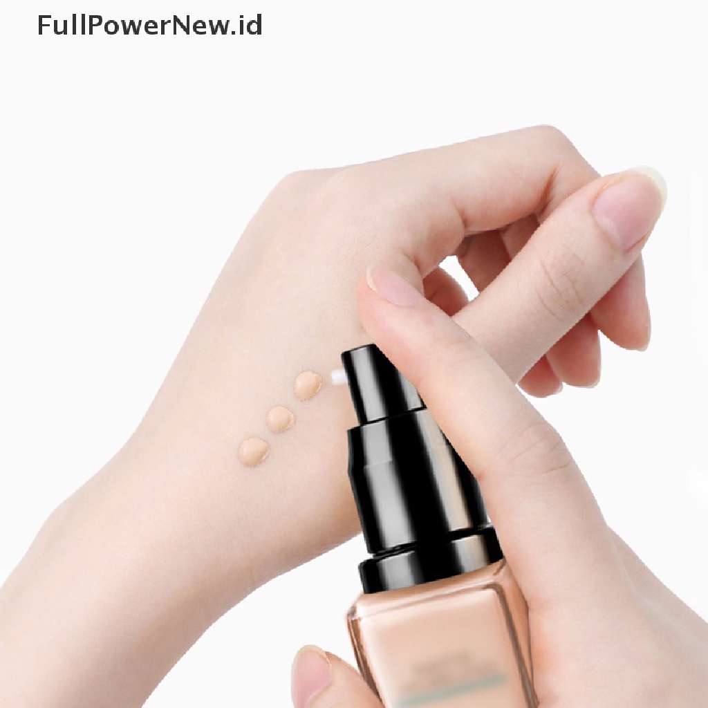 Power 1PC Cairan Pompa Foundation Cair Dengan Tombol Protect lock Tidak Bocor Alat Makeup ID