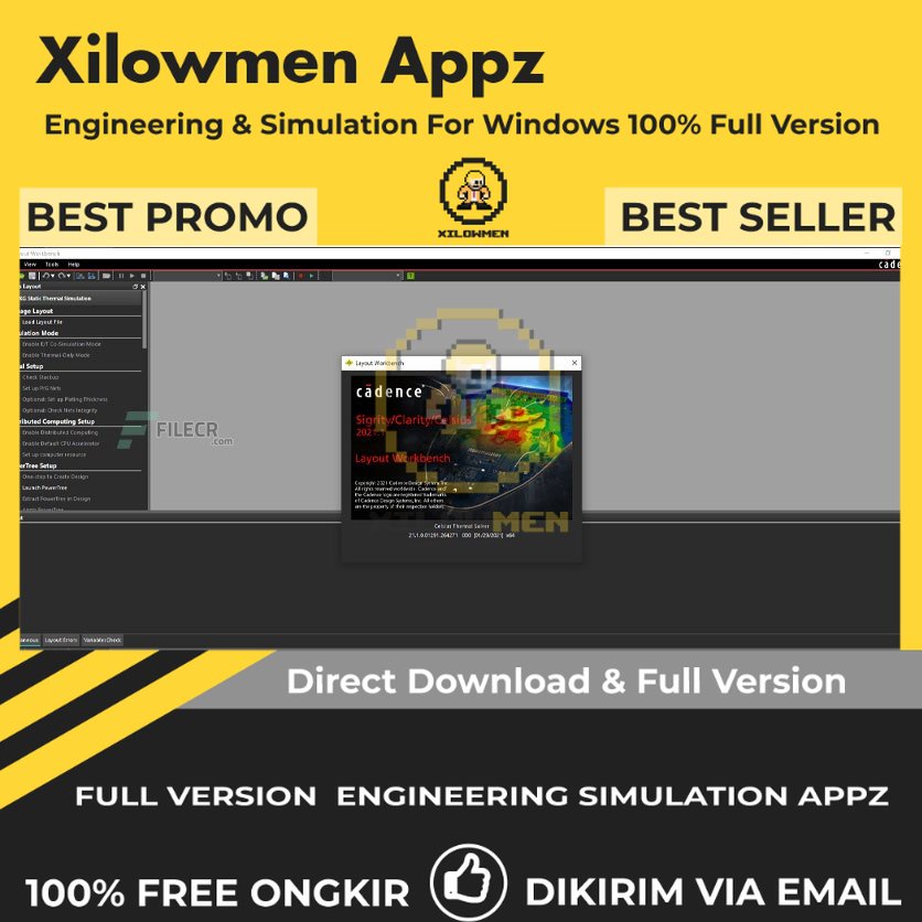 [Full Version] Cadence Design Systems Analysis Sigrity 20 Pro Engineering Software Lifetime Win OS
