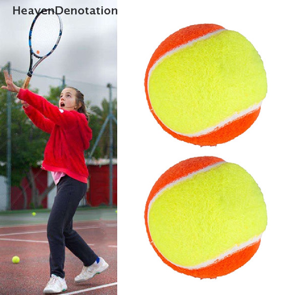 [HeavenDenotation] Bola Tenis Pantai50% Standard Pressure Soft Professional Tennis Paddle Balls HDV